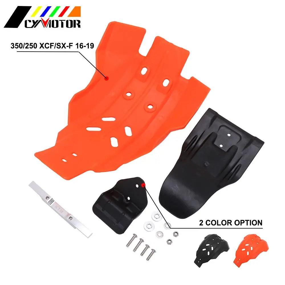 

Motorcycle Plastic Engine Cover Guard Protector For KTM XCF250 XCF350 SXF250 SXF350 XC-F250 XC-F350 SX-F250 SX-F350 SXF XCF