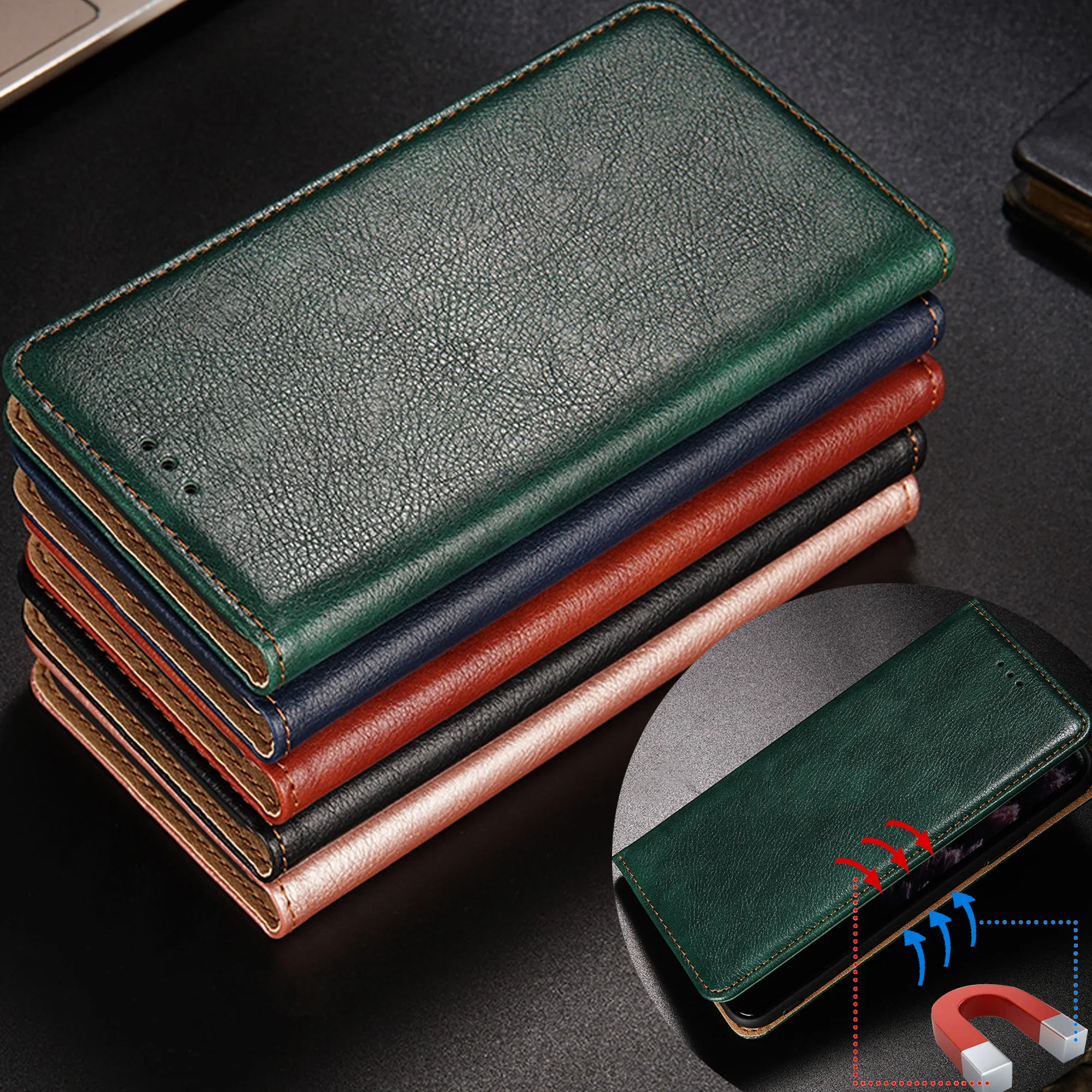 Для OPPO AX7 чехол Pro Чехол Флип кожаный магнитный кошелек для CPH1901 OPPOAX7 AX 7 A7