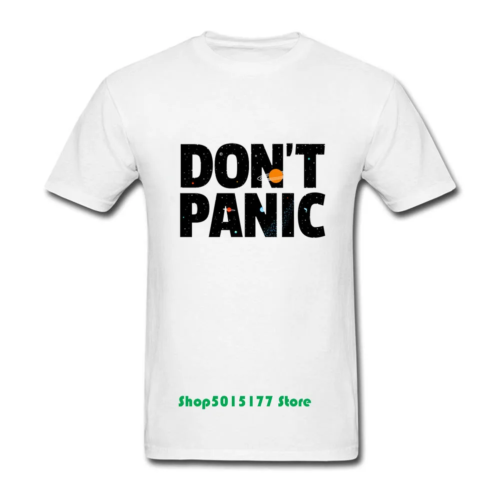 Стильная Футболка с принтом Occupy Earth SpaceX Starman Don't Panic для мужчин 100% хлопок Elon Musk Space