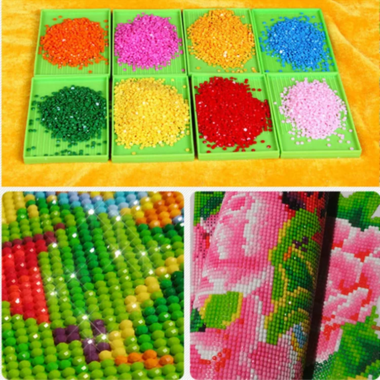 5d алмазная роспись цветок Алмазная вышивка пион букет ваза продажа мозаика