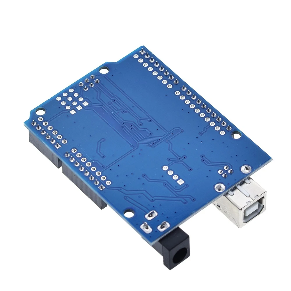 TZT UNO R3 макетная плата ATmega328P CH340 CH340G для Arduino UNO R3 с прямым контактным разъемом