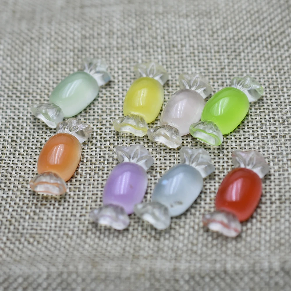 

100 шт./лот искусственные разноцветные конфеты 28 мм Кабошон Украшение для скрапбукинга «сделай сам» украшение для телефона