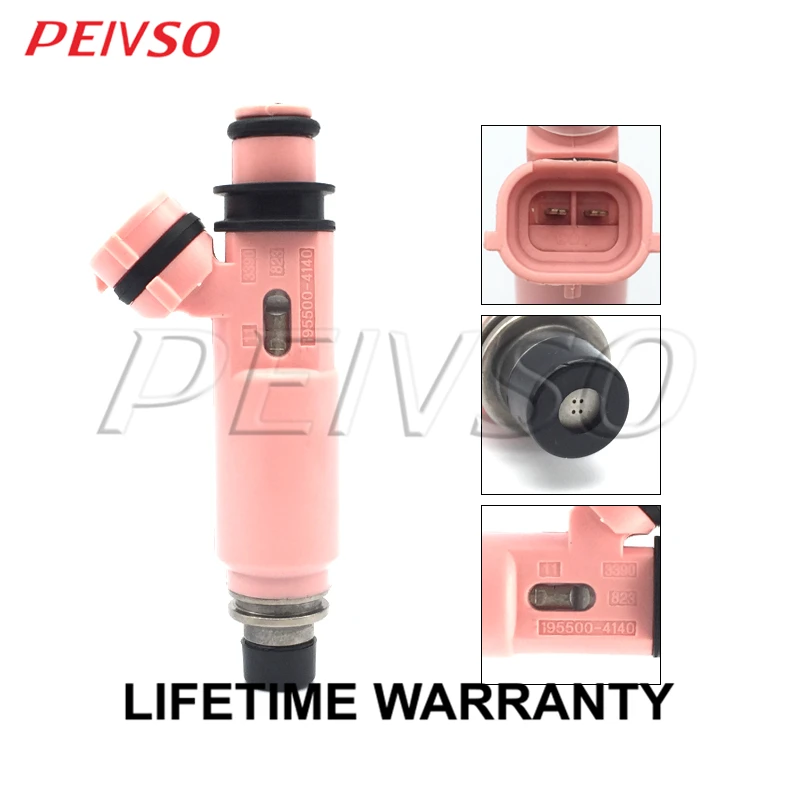 PEIVSO 195500-4140 MR507376 топливный инжектор для Mitsubishi Pajero Sport 6G72 3,0 V6 V73