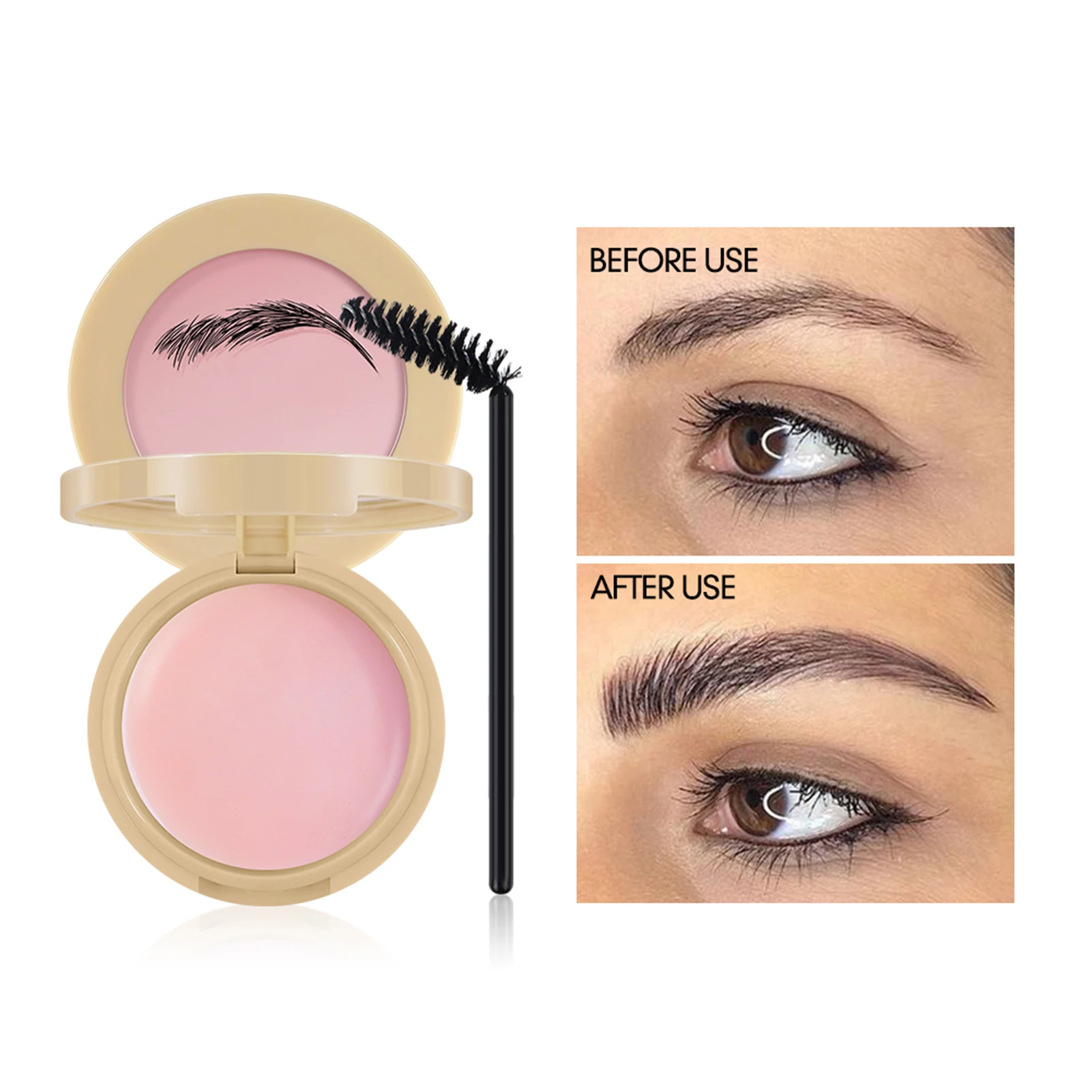 Kimuse натуральный крем для бровей воск Водонепроницаемый длительный дикий мыло