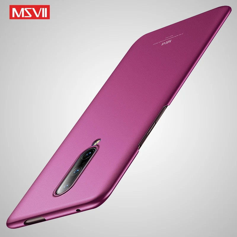 Чехол для Oneplus 7 Pro, Msvii, тонкий матовый чехол для One Plus, 7 T, 6, 6 T, чехол OnePlus7, Жесткий Чехол для OnePlus, 6 T, 7 T, Pro, чехол s
