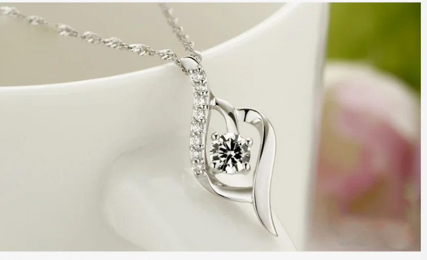 Ожерелье с перьями неба 2021 подвеска в Корейском стиле ювелирное изделие цепочкой