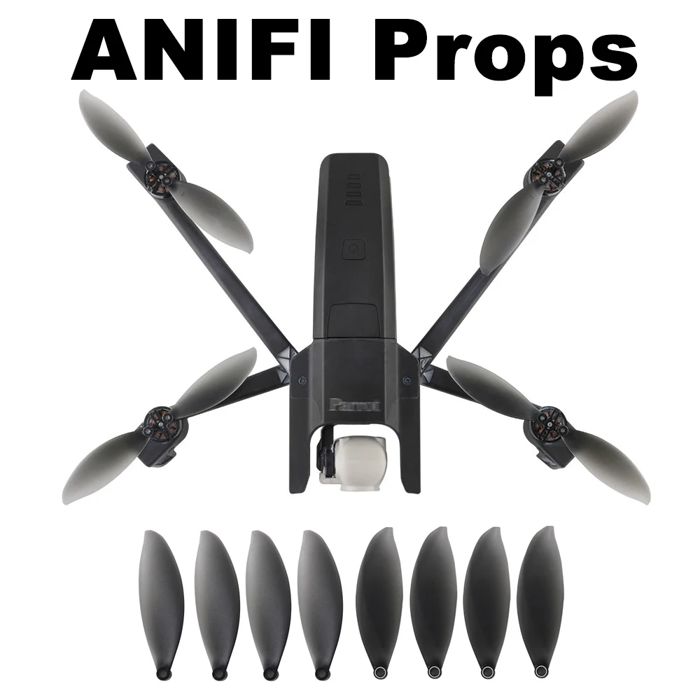 8 шт. пропеллеры Anafi складной реквизит для камеры Parrot Дрон RC Quadcopter CW CCW сменный