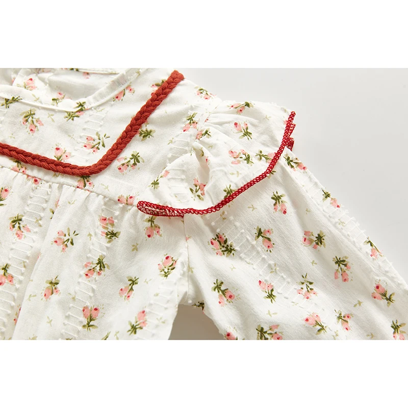 New 2021 Baby Girl Romper Clothes Little Flowers Hooded Long Sleeves Crawl One Piece Of Suit Outfits | Детская одежда и обувь