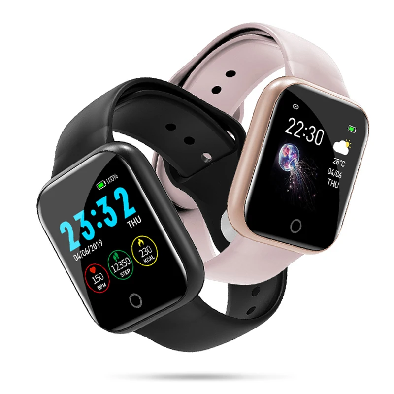 Умные часы I5 для Apple Watch шагомер управление музыкой несколько циферблатов