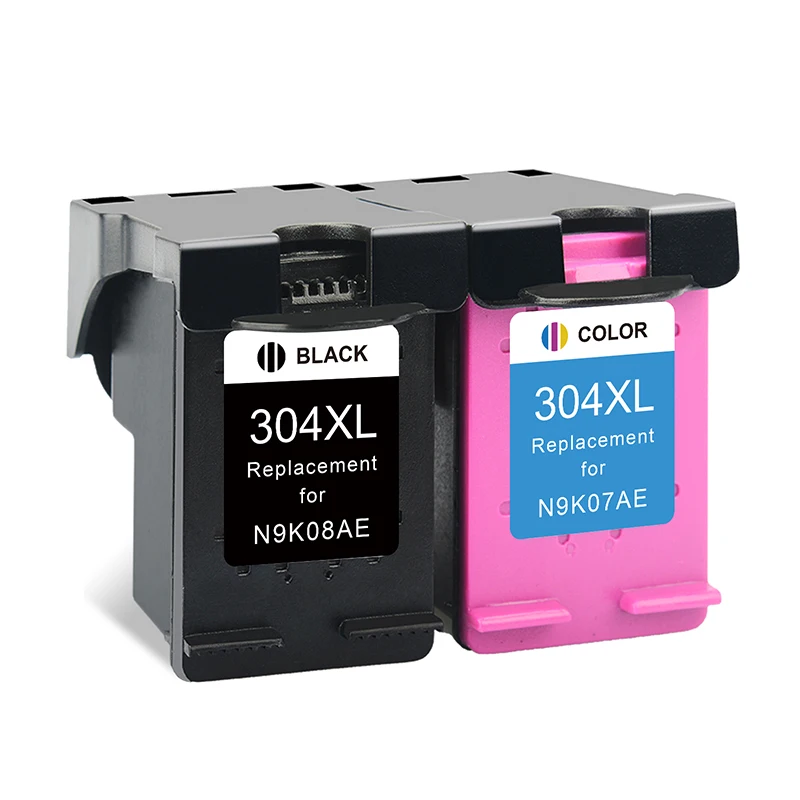 

ALIZEO 2 Pack Replacement For HP304 304 XL Ink Cartridge For HP Envy 5000 Series 5010 5012 5014 5020 5030 5032 5034 5052 5055