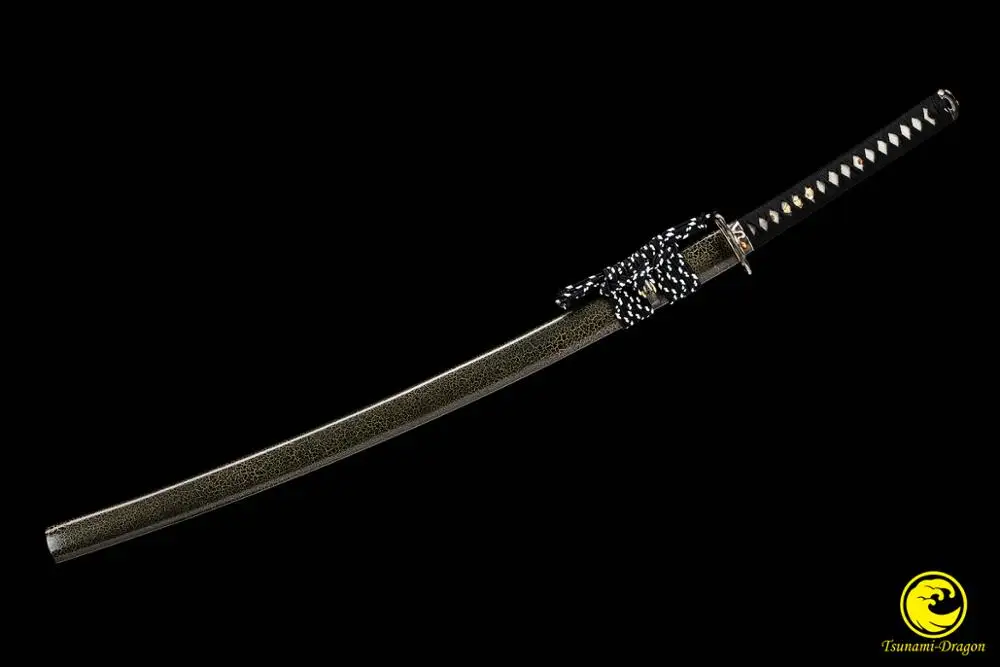 

Japanese Kobuse Lamination Folded Steel Razor Sharp Blade Sword