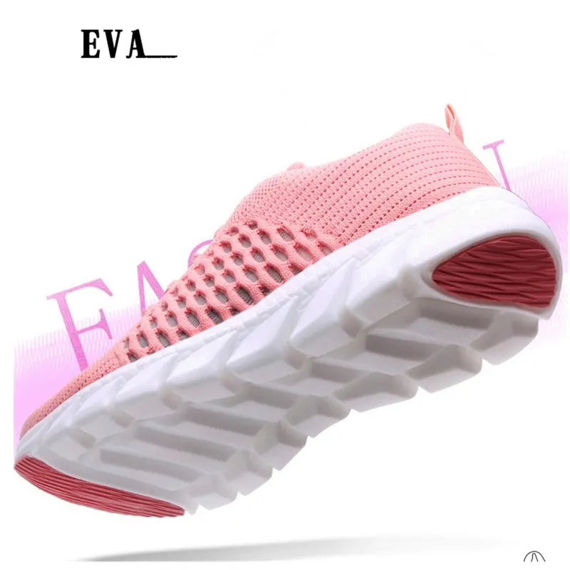 Кроссовки женские сетчатые на шнуровке повседневная ссветильник спортивная