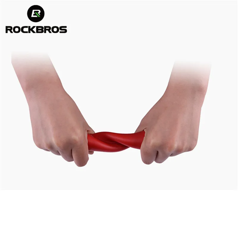 ROCKBROS велосипедные ручки MTB Мягкие силиконовые губчатые накладки на Анти занос