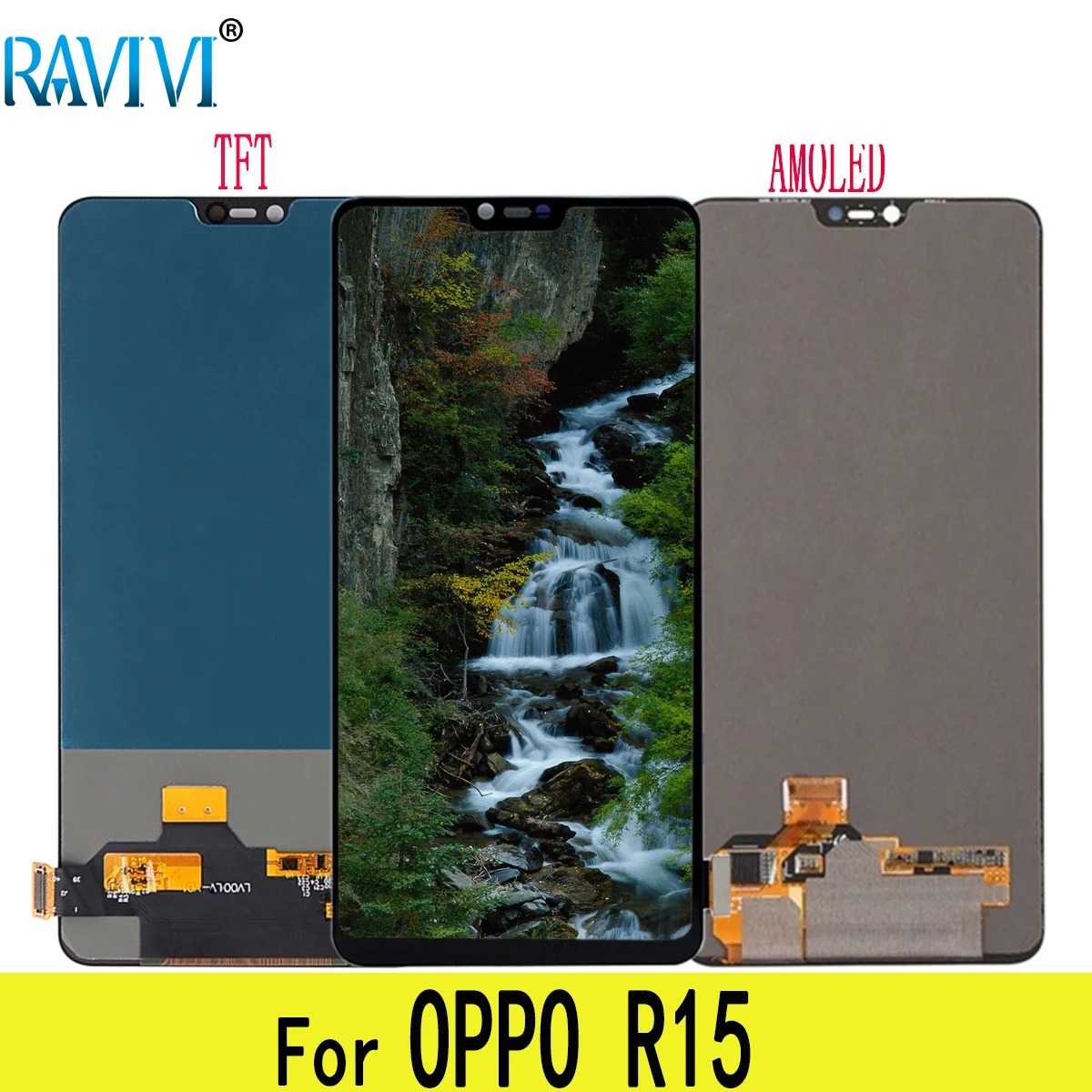 6 28 &quotR15 AMOLED LCD для OPPO R15 ЖК-дисплей кодирующий преобразователь сенсорного экрана в