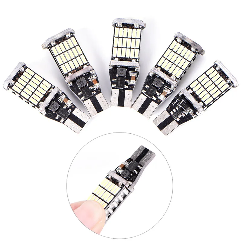 

1 шт. T15 W16W 45 SMD 4014 безошибосветильник светодиодные автомобильные лампы заднего хода 6000K белый мини