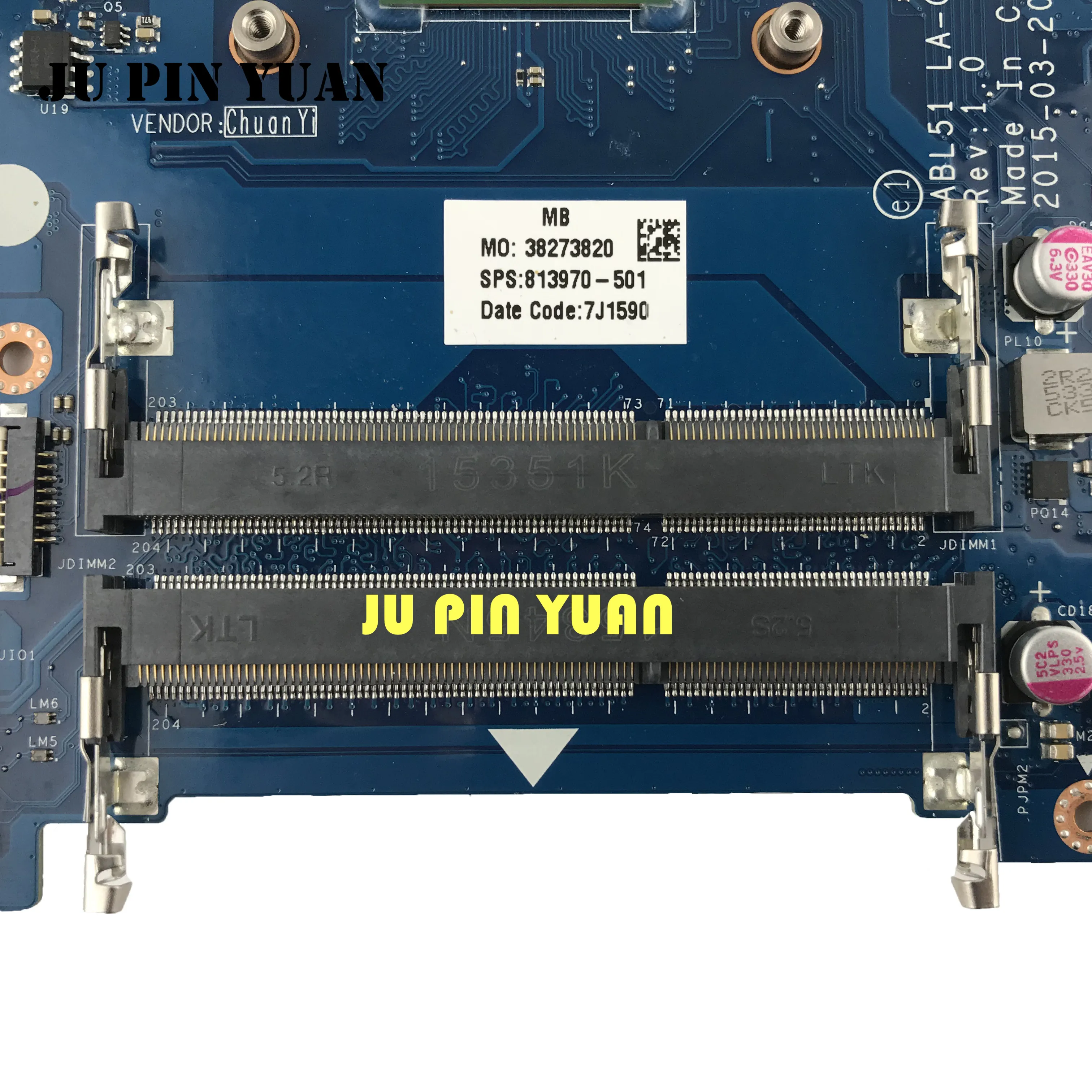 Материнская плата для ноутбука HP 15-AF027CL 15-AF 813970-501 813970-001 813970-601 813969-001 ABL51 LA-C781P 100%