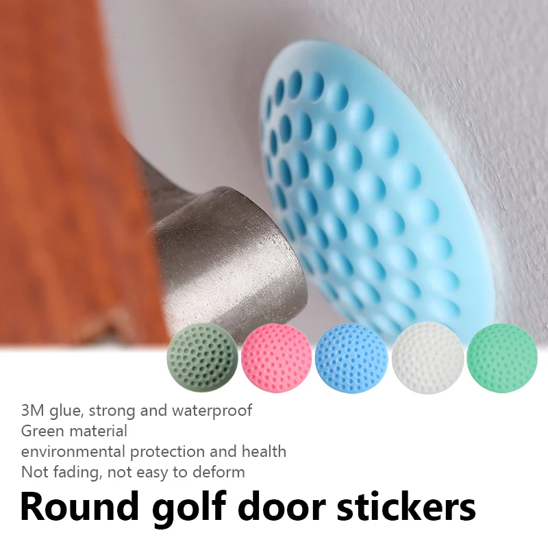 Мягкая резиновая прокладка для защиты стены самоклеющаяся дверная пробка гольфа