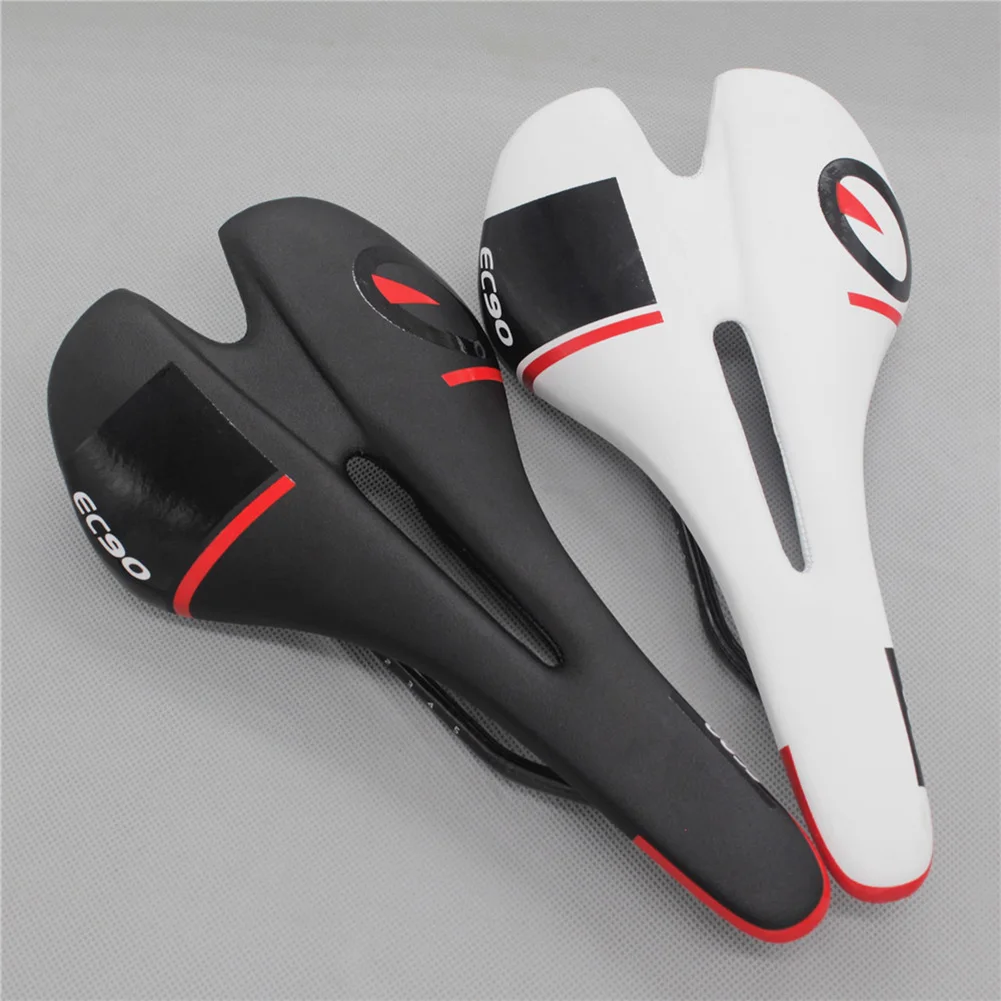 

Carbon Fiber Saddle Bicycle MTB Mountain Road Bike PU Hollow Cushion Seat