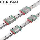 Миниатюрная линейная направляющая MGN7 MGN12 MGN15 MGN9 2 шт. линейная направляющая + 4 шт. MGN9H MGN12H MGN15H каретка для деталей ЧПУ