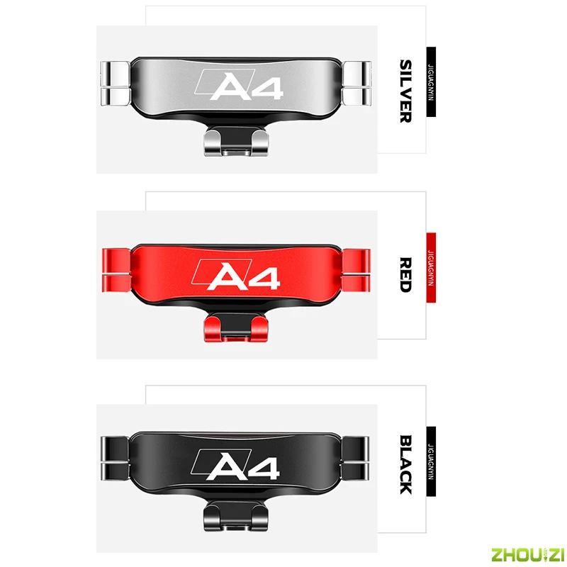 

Car Mobile Phone Holder Air Vent Mounts Stand GPS Gravity Navigation Bracket For Audi A4 B8 8KH 2011-2016 Car Accessories