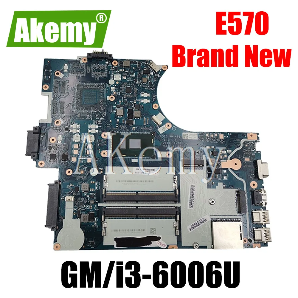 SAMXINNO For Lenovo Thinkpad E570 E570C CE570 NM A831 Laotop Mainboard Motherboard with i3 6006U CPU|Материнские платы| |