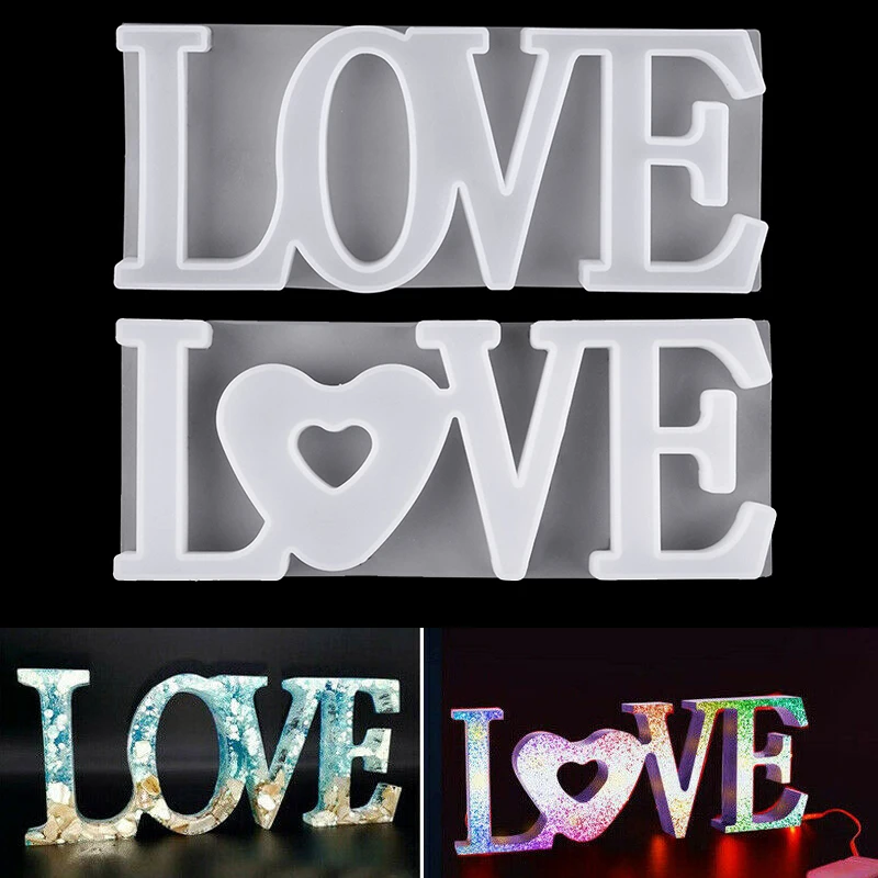 Силиконовая форма для литья под давлением с надписью сделай сам украшения из