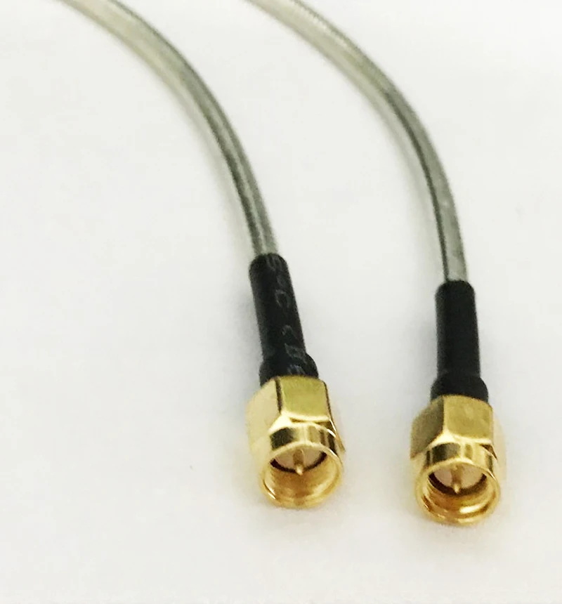 10 шт. SMA штекер разъем RG402 Полужесткий RG 402 коаксиальный отрезок коаксиального