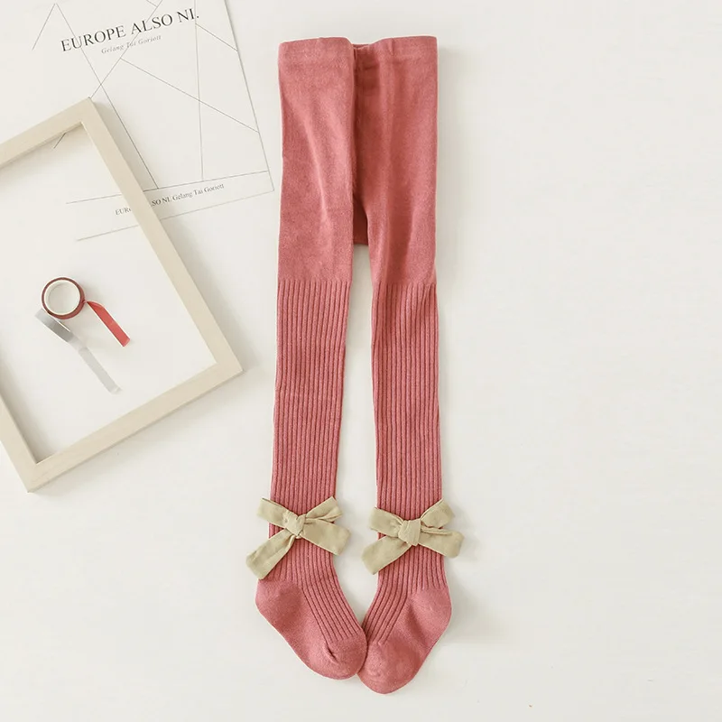 Новые детские колготки белые носки Корейская версия хлопковой ткани с