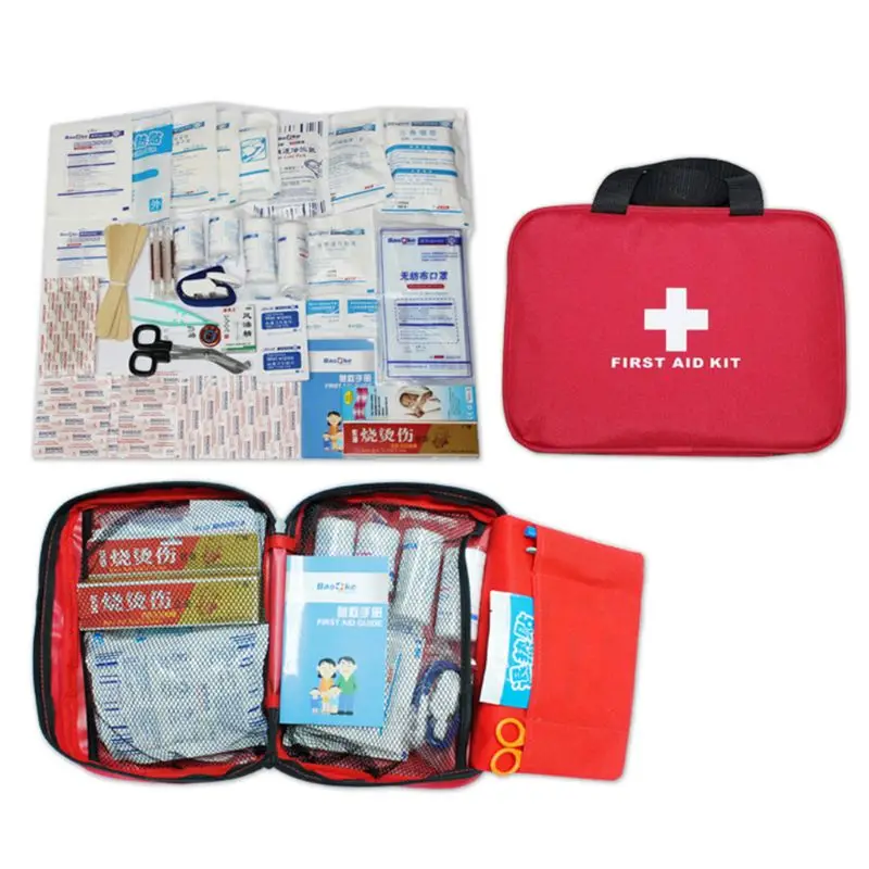 

Car Travel First Aid Bag Large Outdoor Emergency kit Bag Camping Survival kits