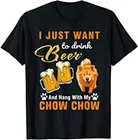 Пейте пиво и Повесьте с моей футболкой CHOW