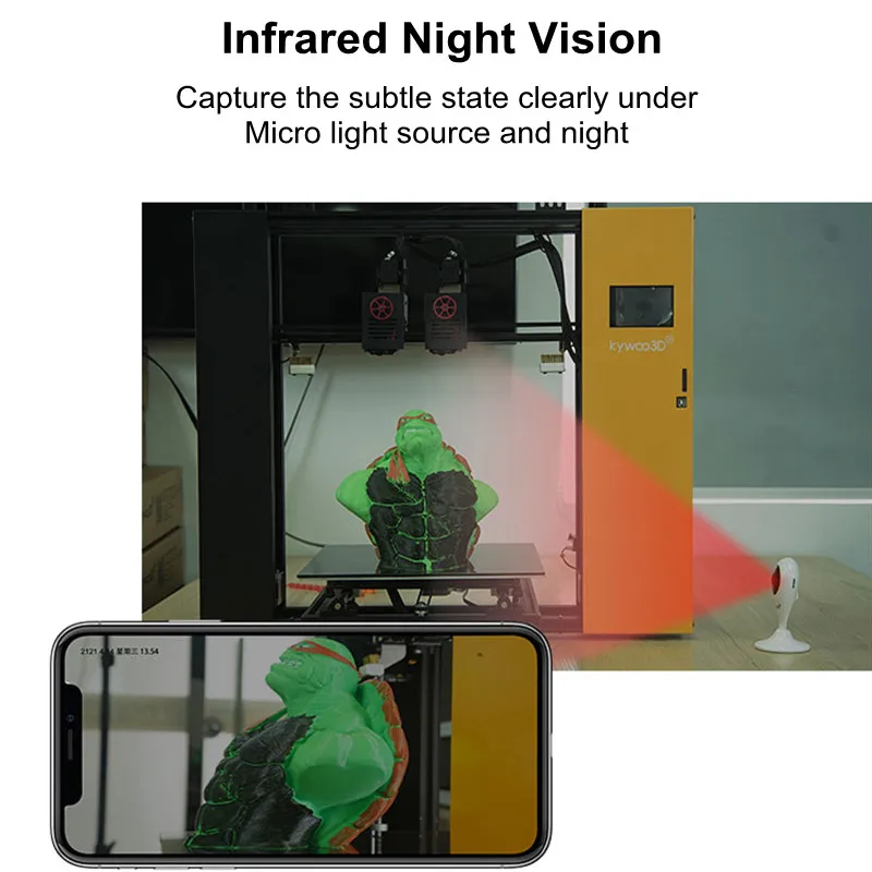 3D-принтер kywoo3D Octoprint мини Wi-Fi инфракрасная камера ночного видения 360 ° HD-камера