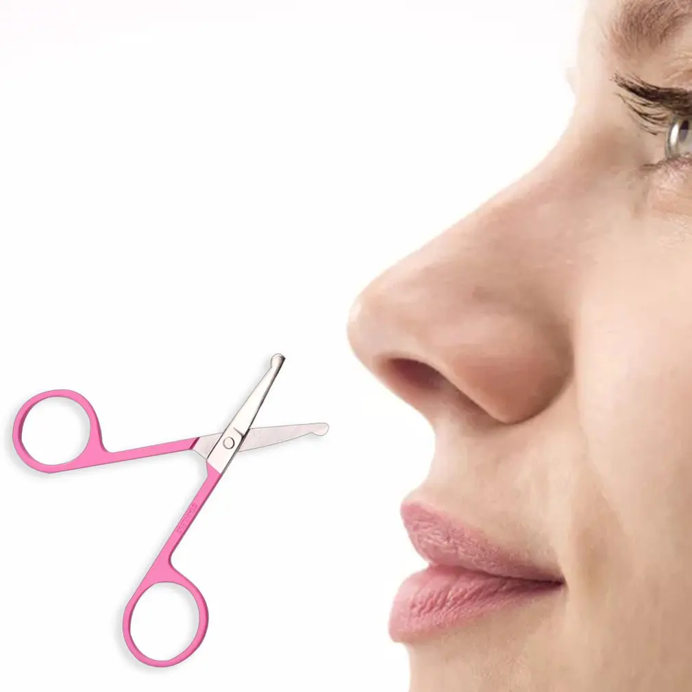 

Nose Hair Clipper Lightweight Stainless Steel Pointed Round Nose Hair Clipper Ergonomic Nose Hair Clipper Trimmer