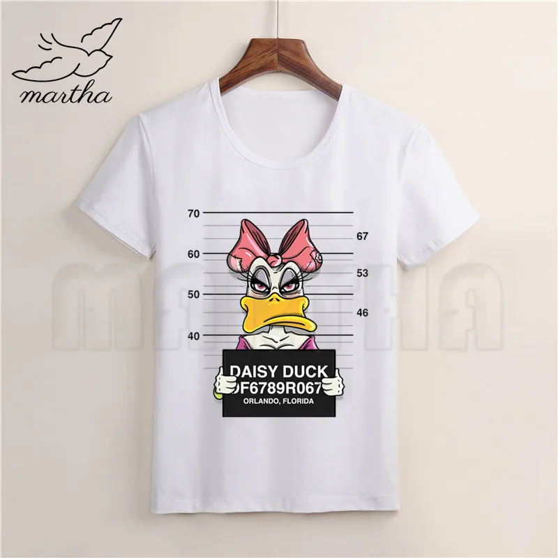 Белая футболка с изображением Микки Мауса и забавной собаки Футболка принтом из
