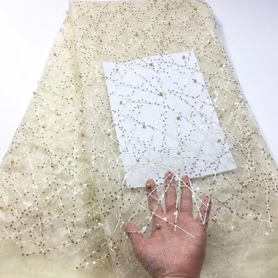 2021 Новый дизайн африканская кружевная ткань высокого качества французские