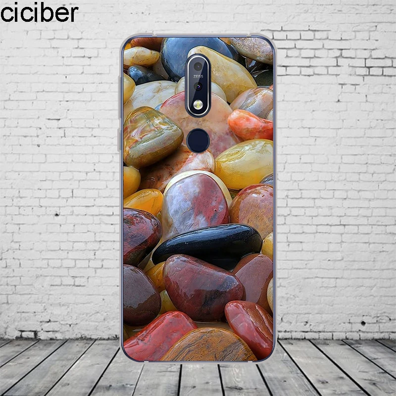 Чехол ciciber Cobblestone для Nokia 8 1 7 6 5 3 2 Plus 9 PureView чехол телефона X7 X6 X5 X3 TPU|Бамперы| |