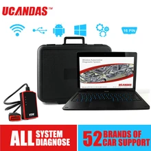UCANDAS VDM Wifi сканер полная система OBD2 автомобильный