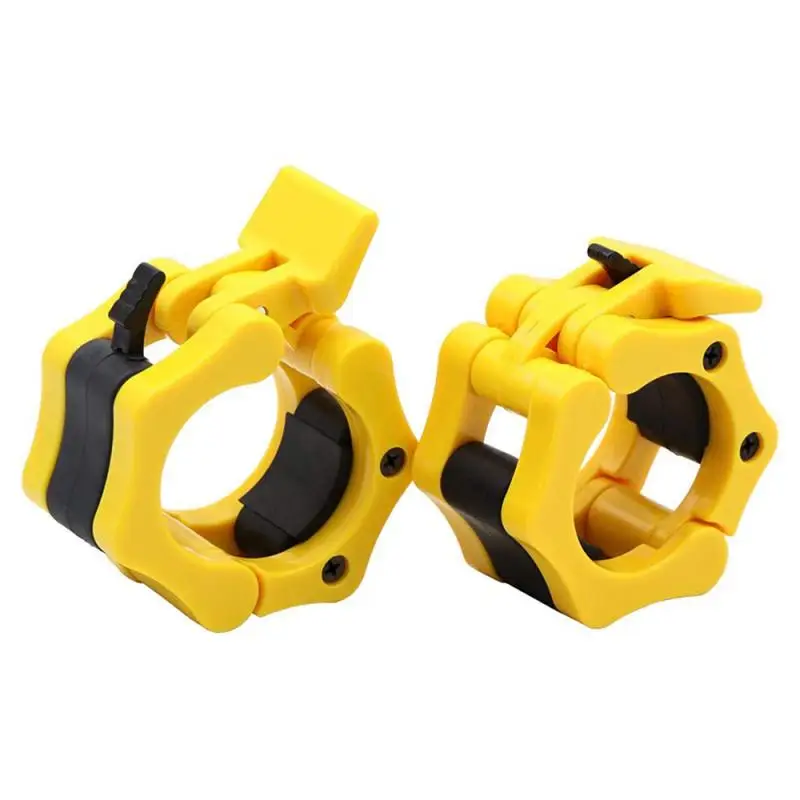 

1pair 50mm Dumbbells Collar Lock Barbell Dumbbell Clips Clamp Gym Equipment Fitness anti-skid barbell collar clip dropshipping