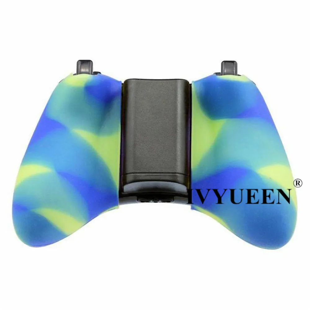 IVYUEEN 20 цветов мягкий силиконовый защитный чехол для microsoft Xbox 360 проводной/беспроводной контроллер аналоговые палочки крышки