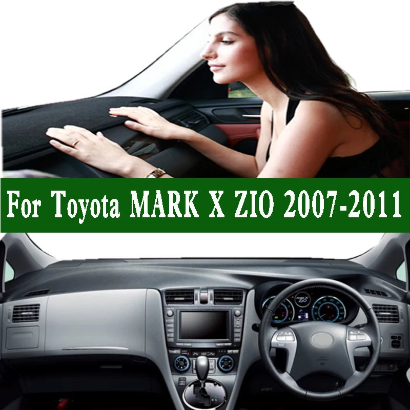 

For Toyota Mark X ZIO ANA10 Aerial 350G 250G 240G 3.5 2.5 2007-2011 Dashmat Dashboard Cover Instrument Panel Pad Carpet Ornament