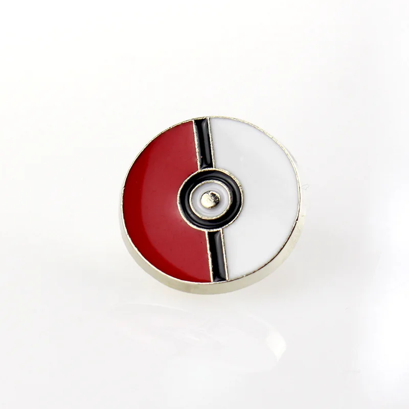 

Anime Cartoon Brooch Popular TV Shows Pin Cute Fashion Poke Ball Broochs Kids Clothes Aaccessories Small Gift apparel accessory