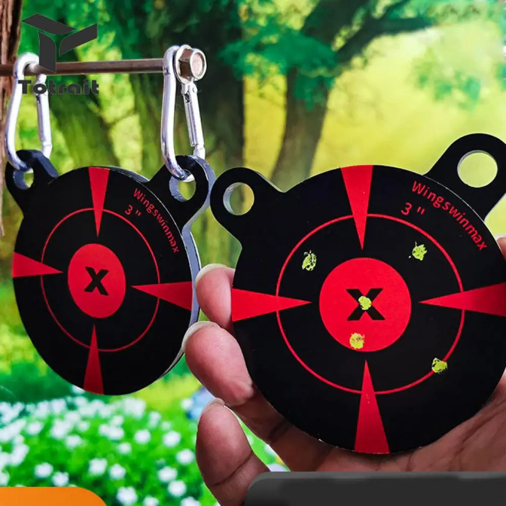 

Портативная и прочная Толстая стальная мишень для стрельбы, металлическая мишень для стрельбы, тренировочные мишени, уличные аксессуары из...