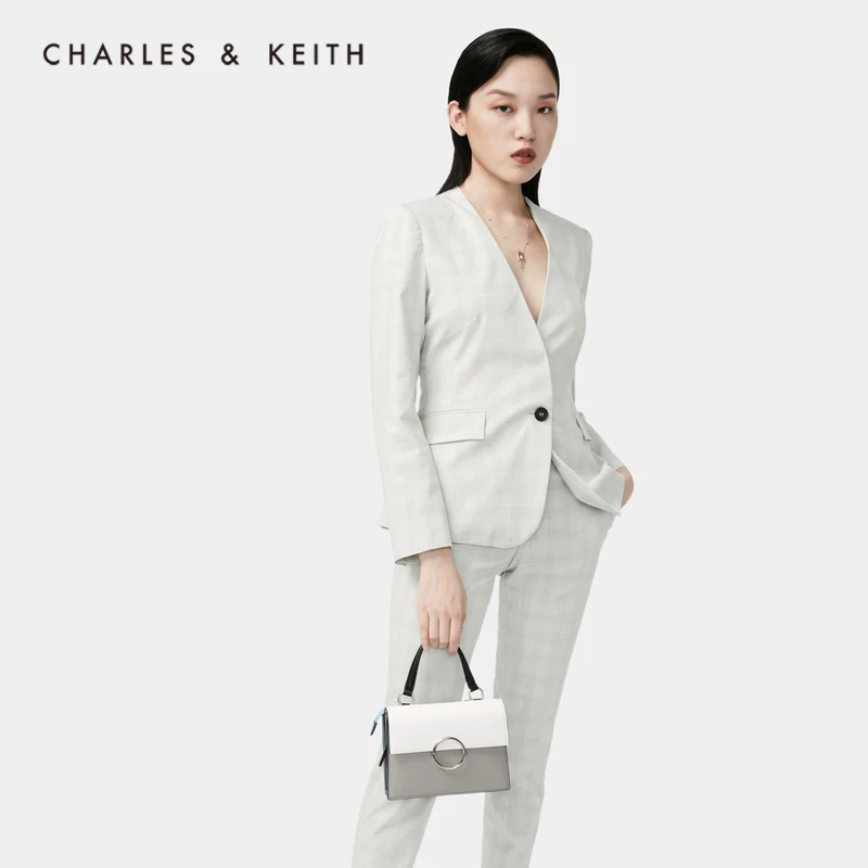 CHARLES＆KEITH Новинка на Весну и Лето2020 CK2-51190029Женская Cумка плечо Декоративная