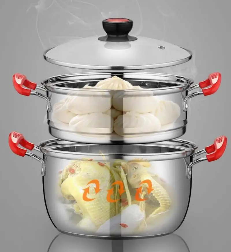 Молочный горшок из нержавеющей стали суповый утолщенная подошва маленький