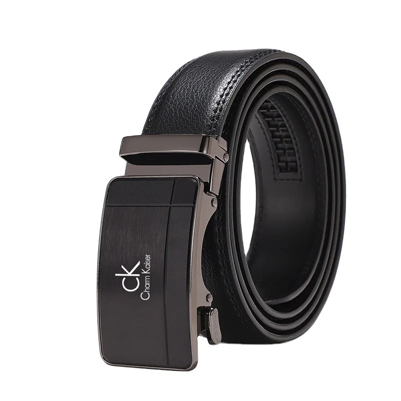 

CalacmKlelm Genuine Leather Automatic Men Belt Luxury Strap Belt for Men Designer brand Belts Men High Quality Fashion Belt