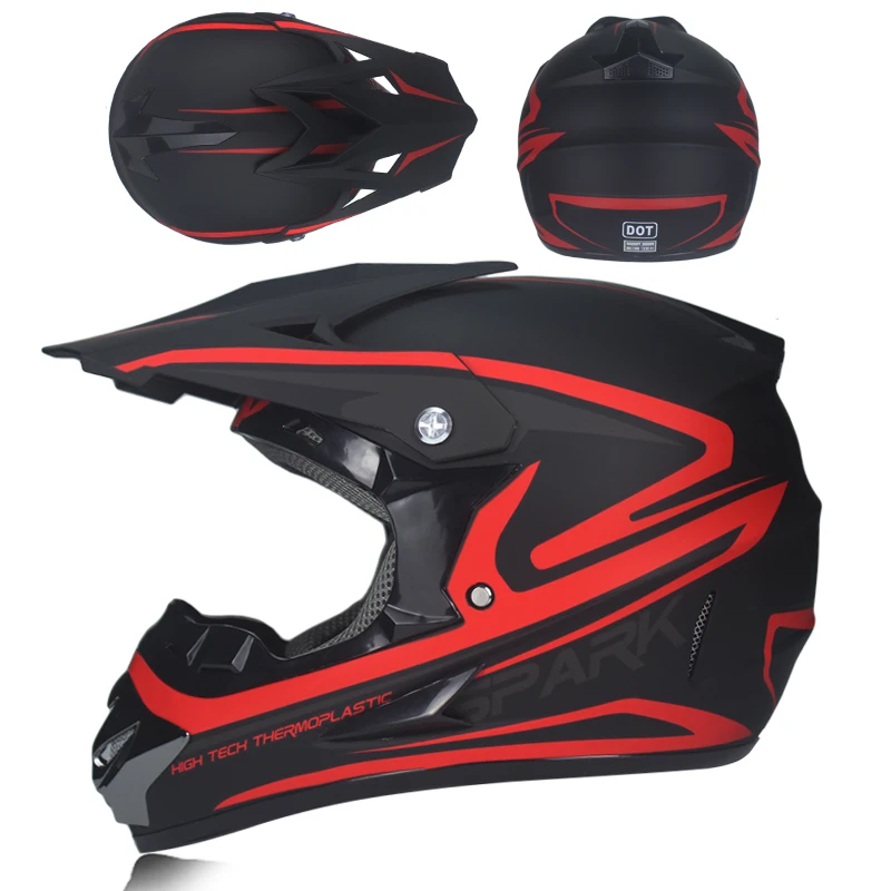 

Helmet off-Road Helmet Downhill Motorcycle Knight Helmet Safety Helmet Available for Four Seasons