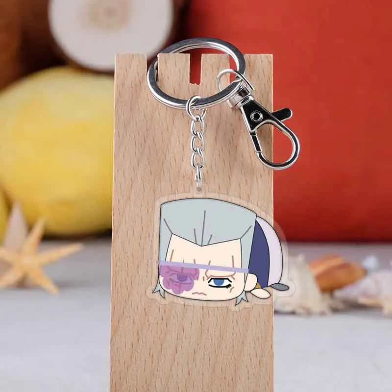 as pictured JOJOs невероятное приключение ризотто Неро ветчины Melone акриловый брелок в виде фигуры брелок украшения Коллекция Модель игрушка Косплэй - Цвет: as pictured