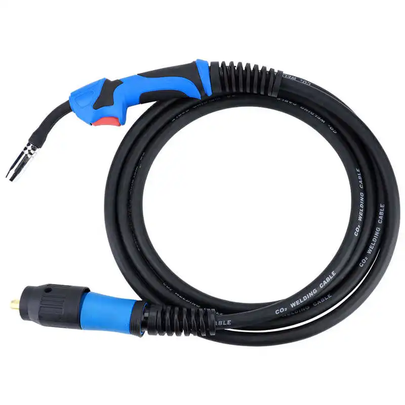 

Tig Welding Torch MIG Gas Shielded Welding Torch MB15AK Euro Standard Fitting Connector 4M Blow Torch