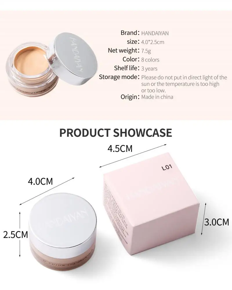 Makeup Full Cover 8 Colors Liquid Concealer Eye Dark Circles Cream Face Corrector Waterproof Make Up Base Cosmetic TSLM1 |