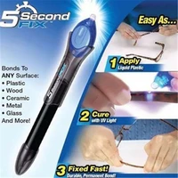 glue pen welding 5 seconds fast repair uv light repair pen tool kit super strong liquid plastic dip welding mixture