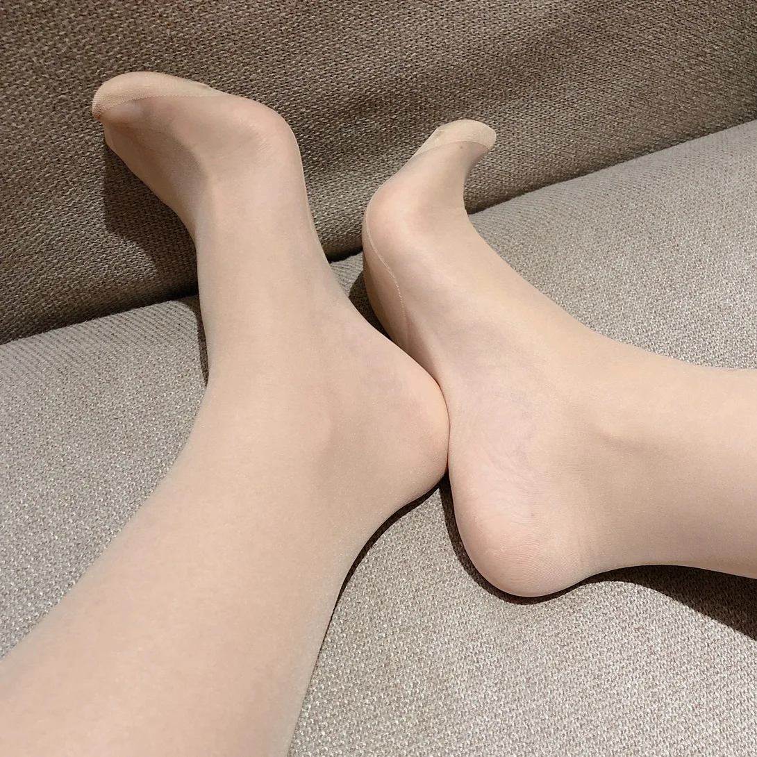 Шелковые чулки персиковые ягодицы сексуальный прозрачный бархатный комбинезон